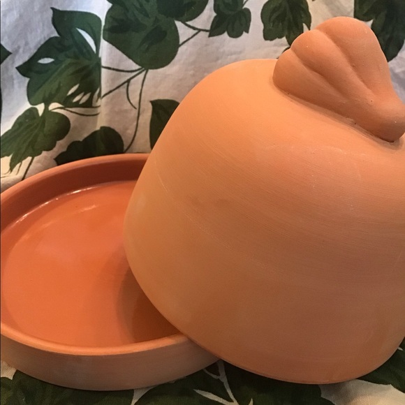 Terra cotta garlic roaster, brand new! - Picture 3 of 3